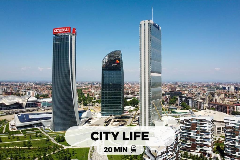 Bright & Modern 2 Min Metro 20Min Niguarda H Apartment Milan Bagian luar foto